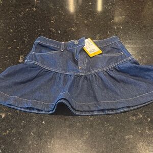 Denim Skirt with Flared Hem size 2 NWT